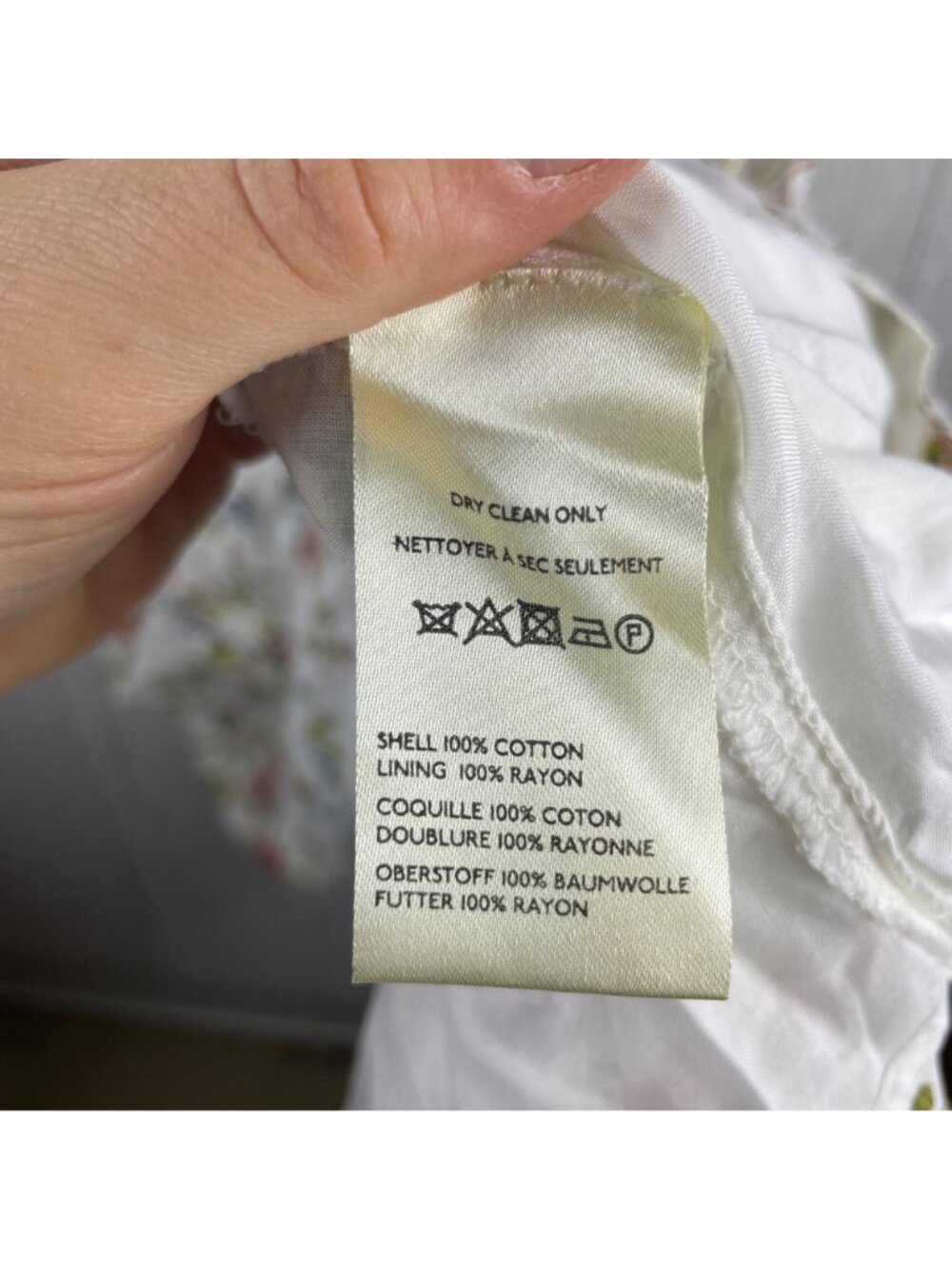 Anthropologie Floral Smocked Maxi Dress XS Cotton/Rayon Multicolor milkmaid - Picture 5 of 9